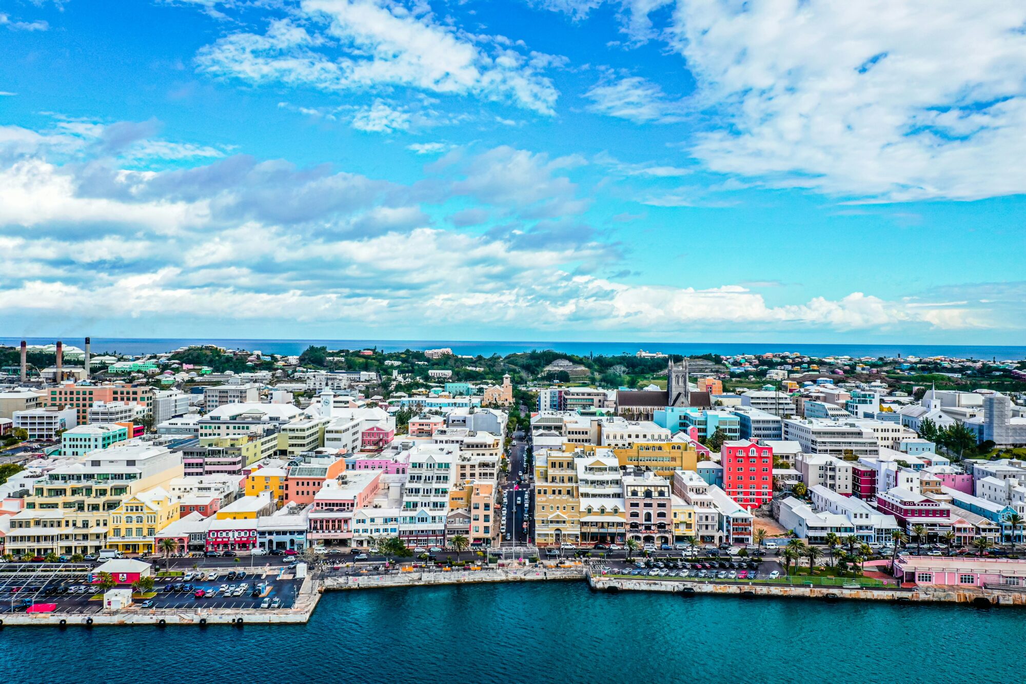 Front Street, Bermuda. Photo by Kinø on Unsplash.